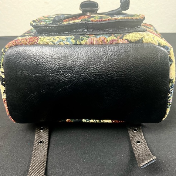 Patricia Nash Aberdeen Floral Tapestry Backpack - Picture 8 of 16